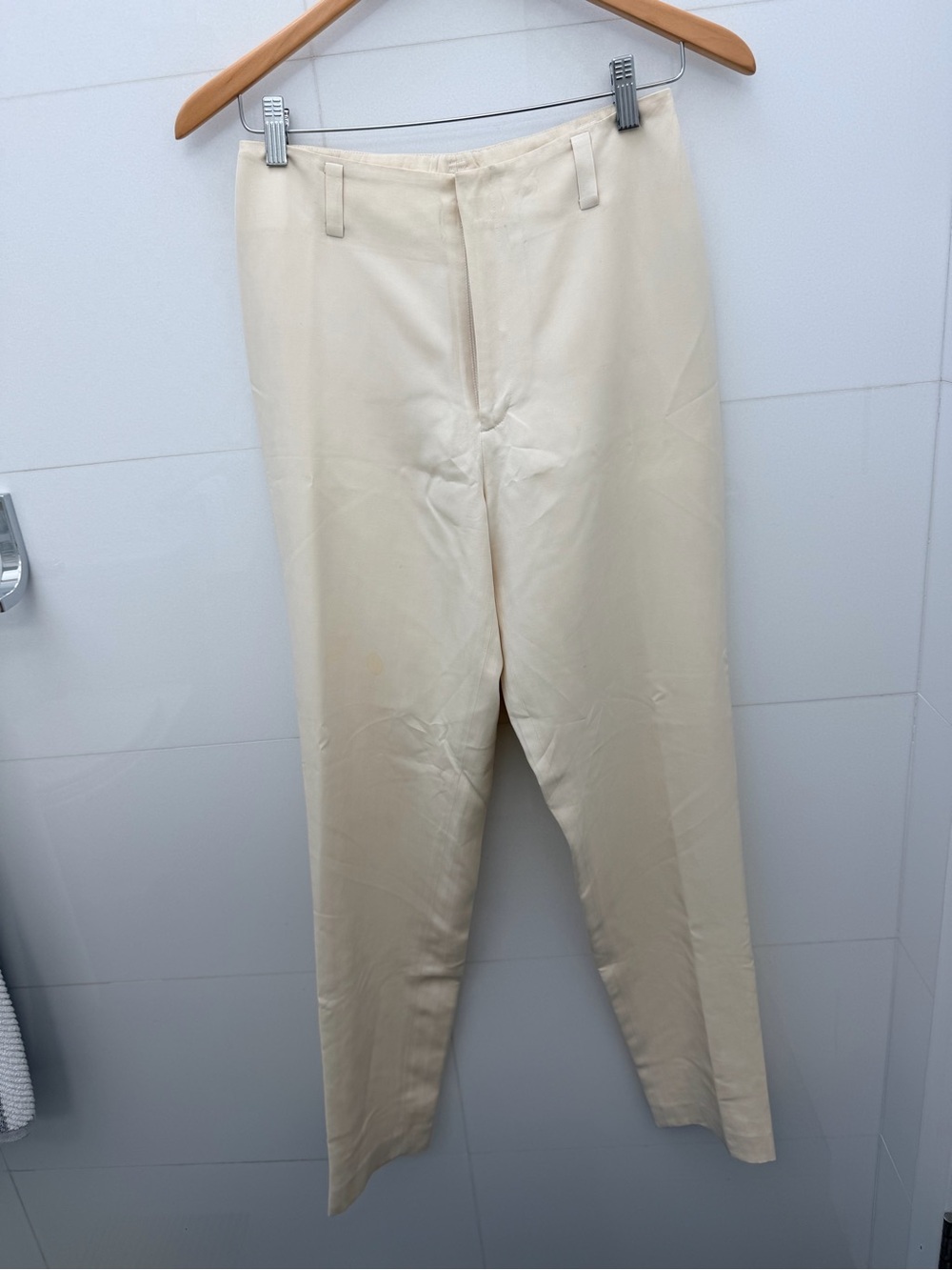 100% silk pants  - Classic Tailored Fit